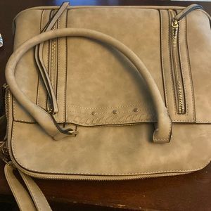 Tan large purse. Used only few times